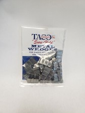 36 small flat wedges for hammers, hatchets, and tack hammers 3 sizes picture