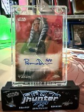 Topps 2025 Chrome Star Wars Ahsoka Tano Rosario Dawson Auto 1/5 picture