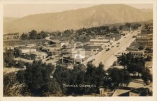 Tujunga CA California Street Scene RPPC Photo Postcard COPY picture