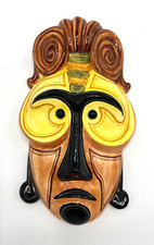 Raymor Pottery Era, Antonio Zen Nove Ceramic Mask  Archimede Primon ITALY MCM #B picture