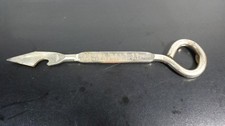 OLD VTG. STONE MALT COMPANY 822 BROADWAY PHONE 6893 BOTTLE OPENER MILK CAP PICK picture