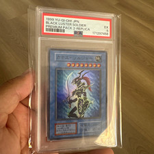 Yu-Gi-Oh PSA 5 Black Luster Soldier Premium Pack 2 Replica Ultra Rare Japanese picture