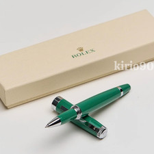 Rolex Emerald Executive Green Rollerball Pen AD VIP Gift With box Rare✨ picture