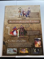 2007 Fire Emblem Radiant Dawn Wii Vintage Poster Print AD - Video Game Promo Art picture