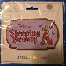 PALM Pink a la Mode Disney Sleeping Beauty Timeless Titles LE 200 Pin picture