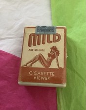 Vintage 1950s Pin Ups In Cigarette Pack No.2 Series Viewer Art Models Pictures picture