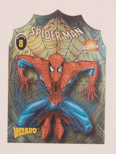 1996 Spider-Man Die Cut Card #8 Wizard Fleer SkyBox Marvel Comics Rare Insert picture