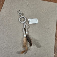 Authentic Navajo Dream Catcher Key Chain Handcrafted Desert 1.5