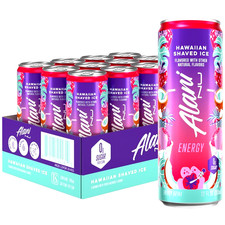 🍧 Alani Nu Energy Drink Hawaiian Shaved Ice 12 fl oz 12 Pack  picture