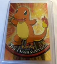 Topps Chrome Pokémon Charmander #04 Holo picture