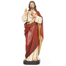 BC Catholic Sacred Heart of Jesus Statue 10