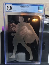 9.8 CGC 1st Ever LASER Etched SUPERMAN 233 HOMAGE DONALD TRUMP Homage COMIC picture