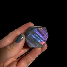 Polished Labradorite Freeform Collector Gemstone Specimen 1.5oz (PFS047) picture