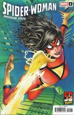 SPIDER-WOMAN 50TH ANNIVERSARY SPECIAL #1 GREG LAND VARIANT (MARVEL 2025) picture