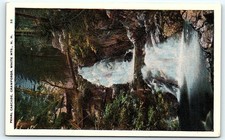 Pearl Cascade, White Mts, NH Vintage Postcard picture