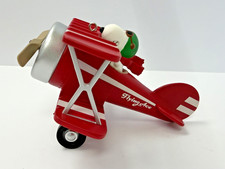 2015 Hallmark Keepsake Ornament Peanuts Flying Ace Snoopy Magic Sound - NIB picture