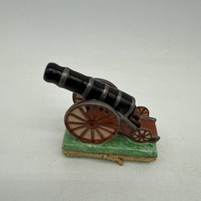 Limoges Limited Edition Cannon Shaped Trinket Box picture