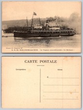 Boulogne-sur-Mer France Steamship Le Holland Excursion Postcard picture