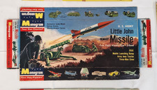 Vintage Monogram Little John XM47 Missile BOX TOP ONLY No Kit PD38:98 picture