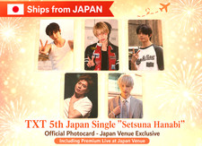 [Photocard] TOMORROW X TOGETHER , TXT Setsuna Hanabi Japan Venue Exclusive picture