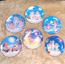 Vintage Lot of 6- Dreamsicles Collector Plates by Hamilton Collection 1994-1996 picture