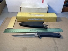 RARE Parker Brothers Japan 967 Fixed Blade Boot/Fighting knife. NOS Original box picture