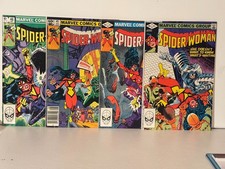 SPIDER-WOMAN 43 44 45 46 - 1982 - VF/NM - Chris Claremont & Stephen Leialoha picture