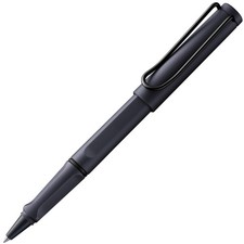 LAMY Safari Steel Black Rollerball Pen, Line Width: Medium, Black, LAMY M 63 picture