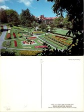 Mohonk Mountain House Postcard Sunken Garden Lake Mohonk New Paltz Vintage picture
