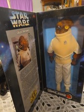 1997 Kenner Star Wars Collector Series Admiral Ackbar 12 inch New in Box NIB picture