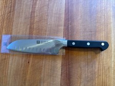Zwilling Pro Santoku Knife 5-1/2” Hollow-Edge German Steel picture