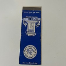 Hartwick College Oneonta NY Vintage Matchbook Cover SMB23-4 picture