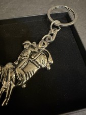 Western Bull Rider Key Chain Mexico Imported 4