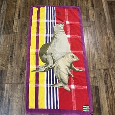 VTG Martha Stewart Sea Lion Everyday Fun Galapagos Collection Towel 52”x 27” 90s picture