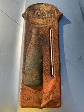 Vtg 1960s Original U.S.A Metal Teem Soda Beverage Art Advertising Thermometer picture