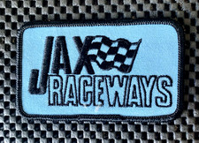 JAX RACEWAYS EMBROIDERED SEW ON PATCH 4 TRACKS 1973-2014 CLOSED 4