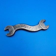 Vintage Hand Forged S Handle Wrench, Measures 19/32 x 23/32