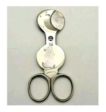 CIGAR SIZE SCISSOR FORKS/CIGAR CUTTER-BE.DI.MA DESIGN ITALY-50s-vintage picture