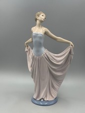 Lladro 5050 The Dancer Retired Porcelain Ballerina Figurine Signed Base Spain picture