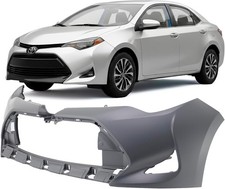 Front Bumper Cover Compatible with 2017-2019 Toyota Corolla L LE Eco XLE. New, P picture