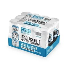 Black Rifle Coffee -  Energy Drink, 300mg Caffeine, 15oz - Vanilla Bomb, 12 Cans picture