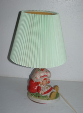 VTG 1981 Strawberry Shortcake Doll Bedside Table Lamp Ceramic Works American Gre picture