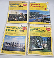 Hagstrom Atlas Lot Map 1998-2002 New York City Westchester Fairfield Western Ct picture