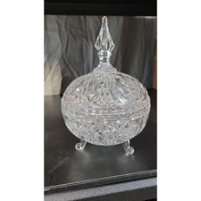 Clear Cut Crystal Candy Dish picture