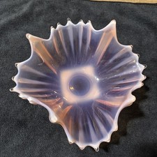 VINTAGE FOSTORIA HEIRLOOM PINK OPALESCENT Bowl picture
