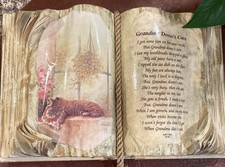 VINTAGE 1984 Judith Bond Handmade Books Of Love Grandma Doesn't Care TAGS Decor picture