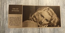 VTG 1940’s Actress Dolores Moran Magazine Clipping 0C25 picture