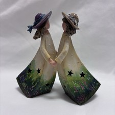 Forever Friends by Tinworks Figurine Hand Painted Monet Colors 5” picture