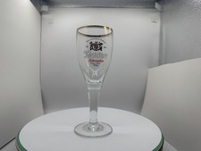 Vintage Köstritzer Schwarzbier Pokal Beer Glasse German Tulip Goblet 0.3L picture