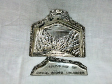 Vintage Occupied Japan Royaln Gorge Colorado Souvenir Crumb Tray Set picture